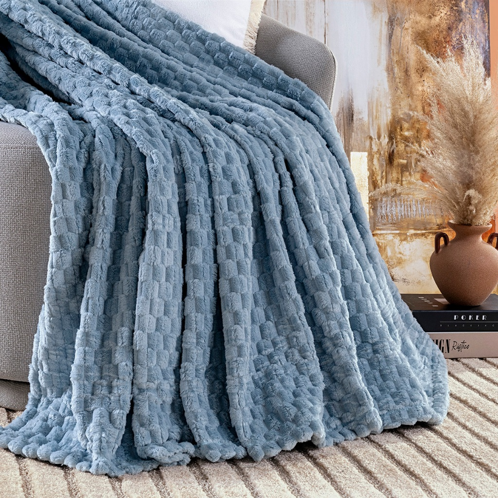 Cobertor Fluffy Nas Nuvens - Solteiro/ Casal / Queen