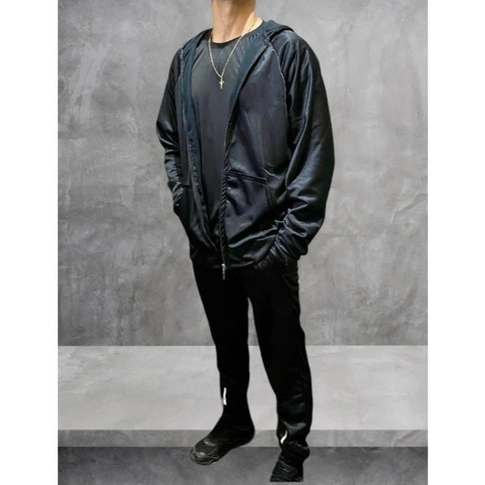 Conjunto blusa e calça masculino de tecido chimpa franelado para inverno