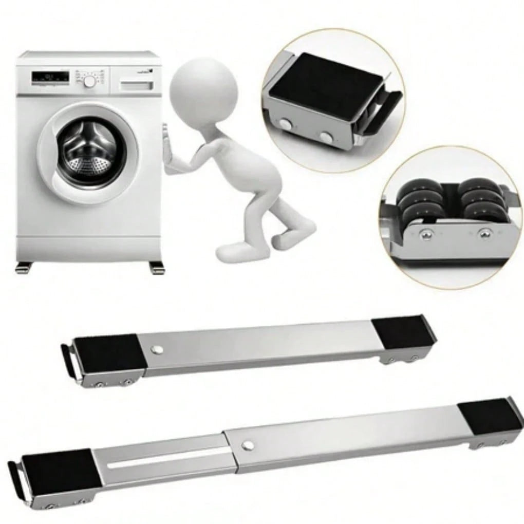 Suporte com Rodinhas Para Geladeira Fogão E Máquina De Lavar Roupa