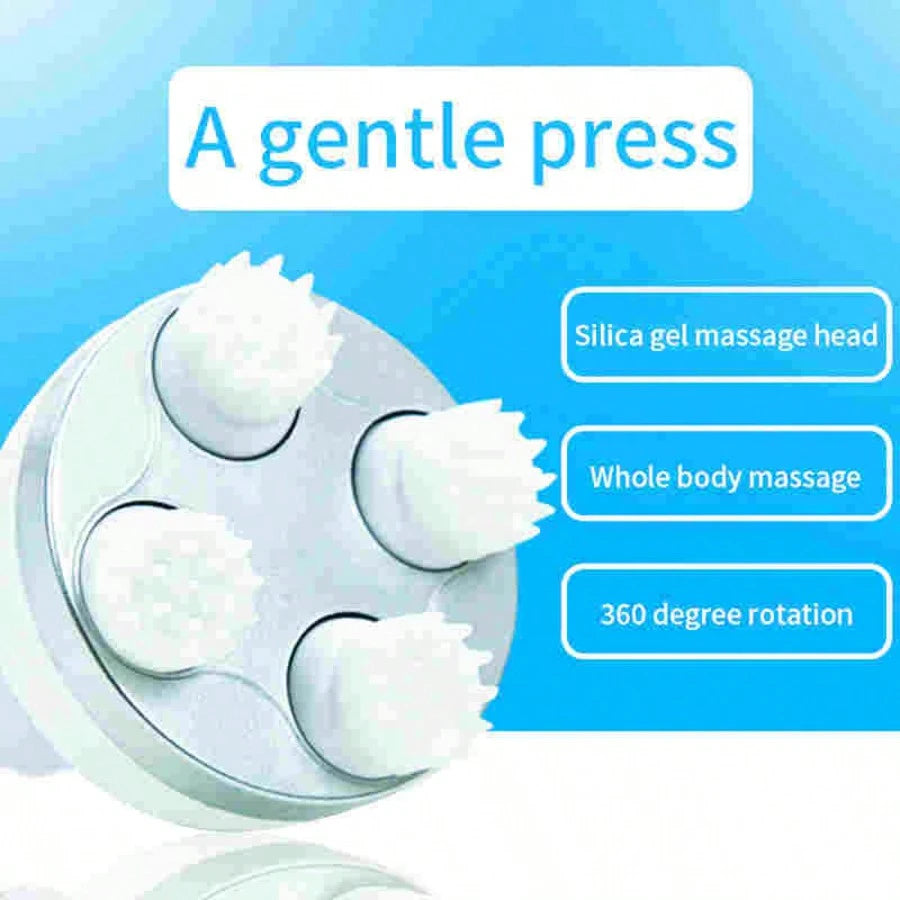 Massagem Elétrica De Cabeça De Couro Cabeludo Massageador Elétrico Garra Recarregável Humana Relaxante