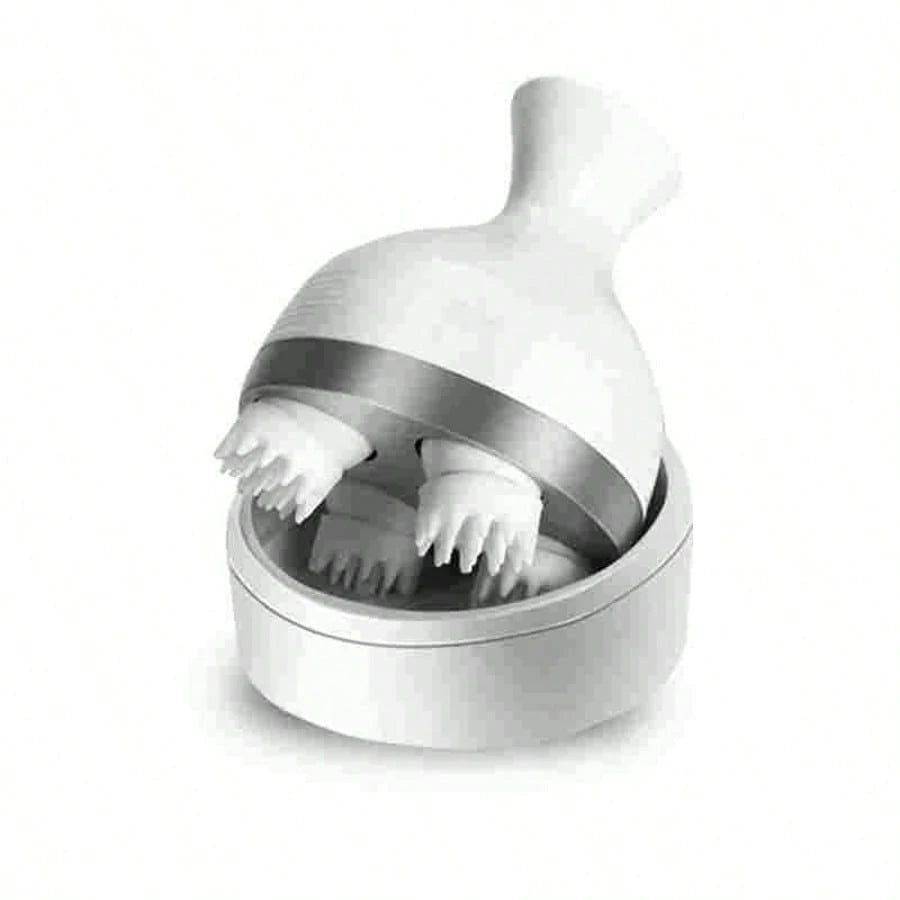 Massagem Elétrica De Cabeça De Couro Cabeludo Massageador Elétrico Garra Recarregável Humana Relaxante