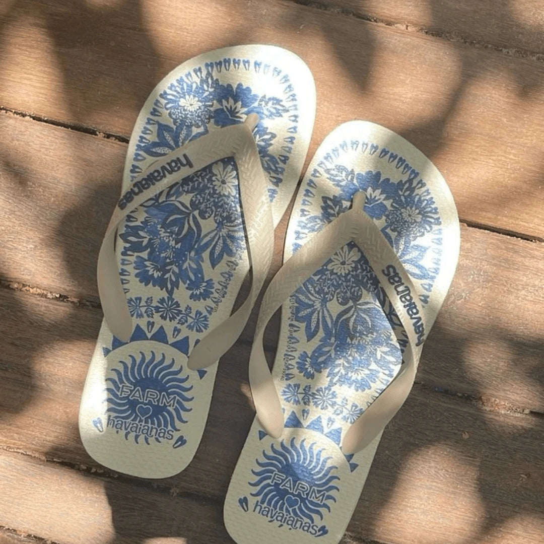 Chinelo Havaianas Feminino Farmete Tropical Vibes