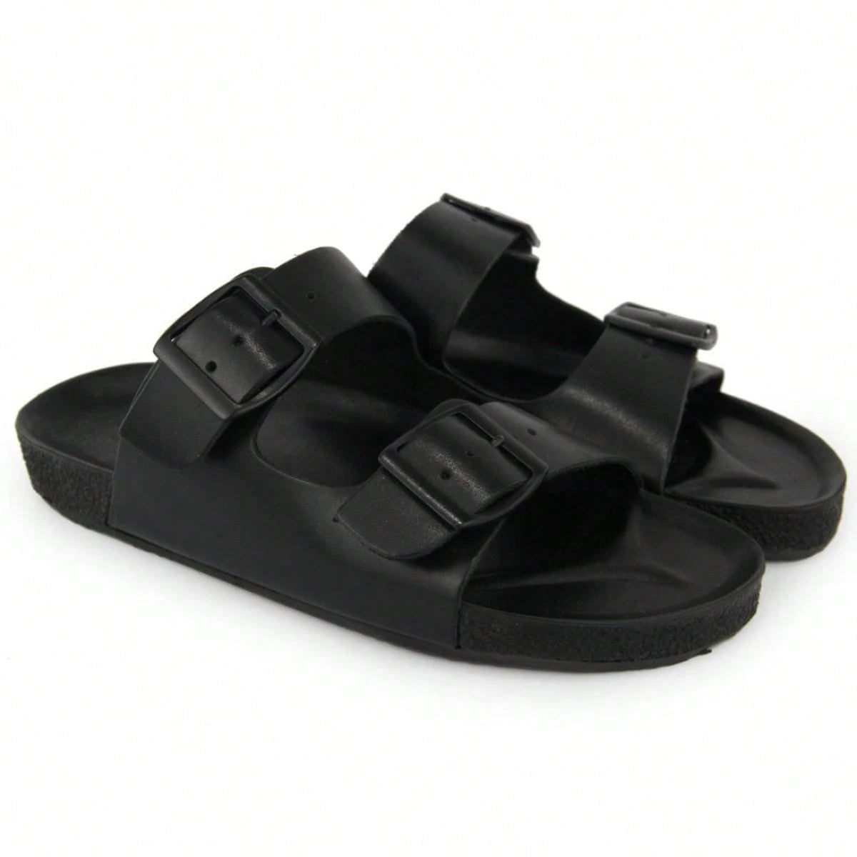 Sandália Birken Masculina Couro Legitimo Black