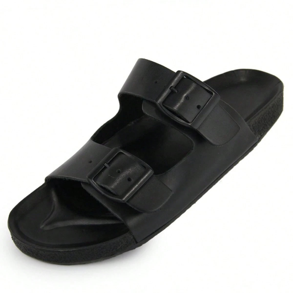 Sandália Birken Masculina Couro Legitimo Black