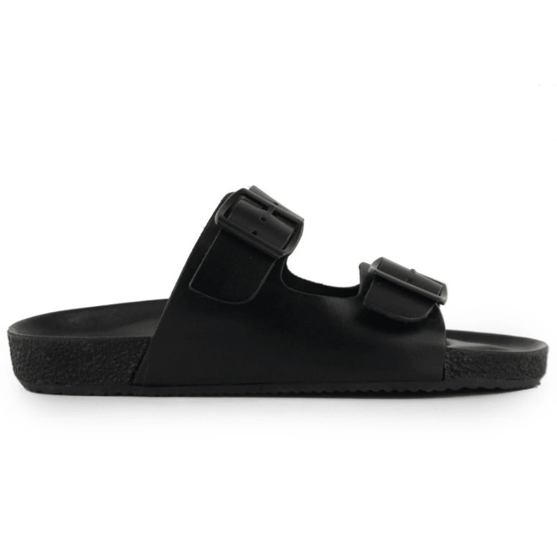 Sandália Birken Masculina Couro Legitimo Black