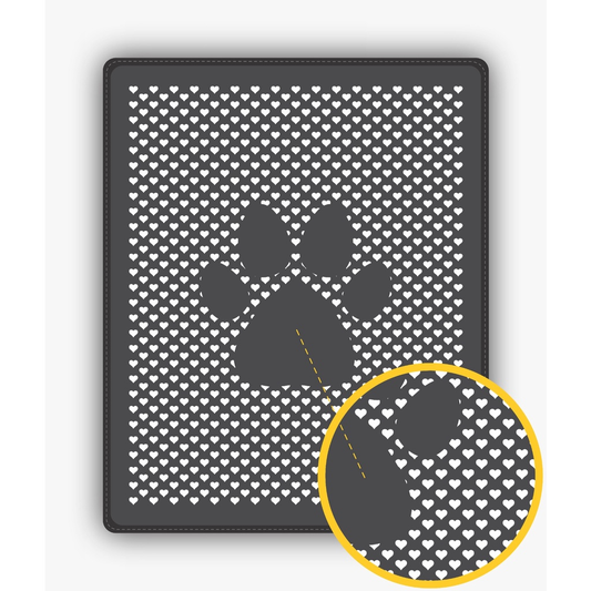 Tapete Coletor de areia Para Gato