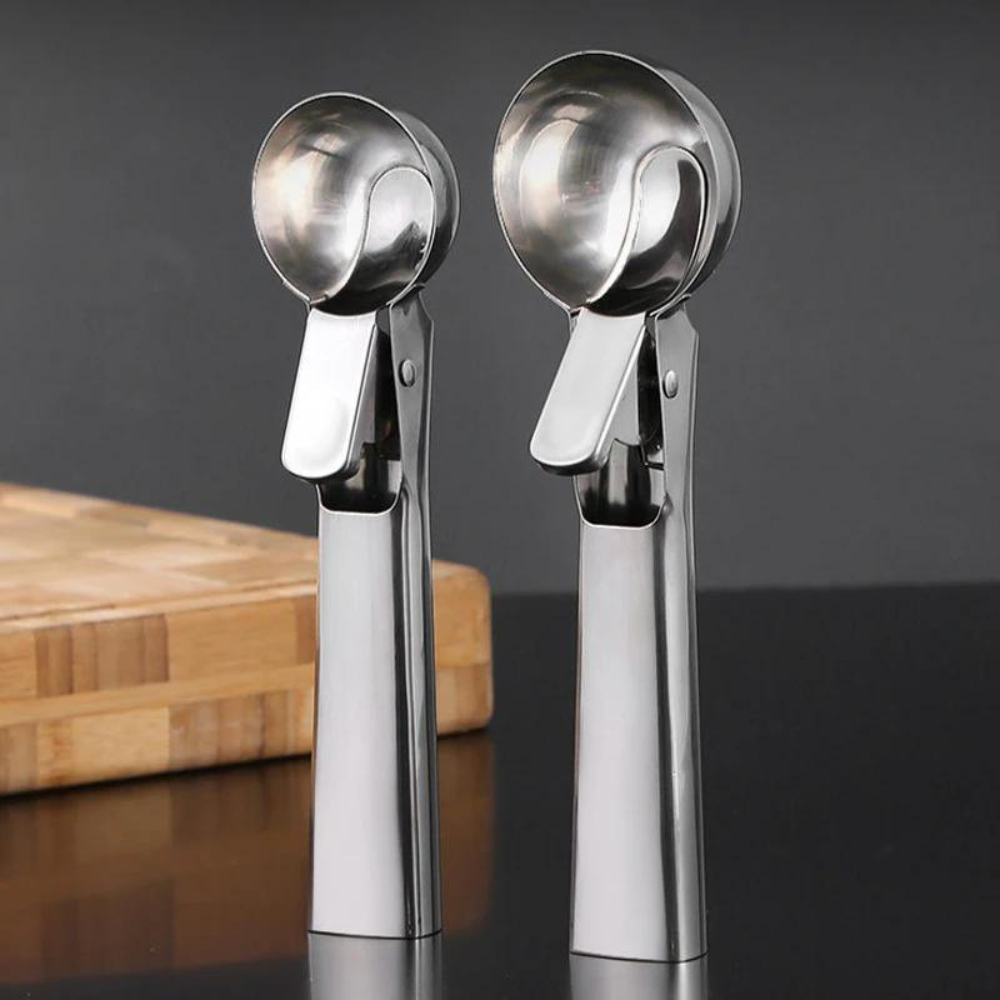 Pegador De Sorvete Inox Com Ejetor Profissional