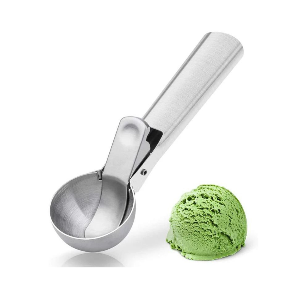 Pegador De Sorvete Inox Com Ejetor Profissional