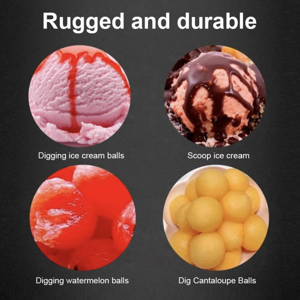 Pegador De Sorvete Inox Com Ejetor Profissional