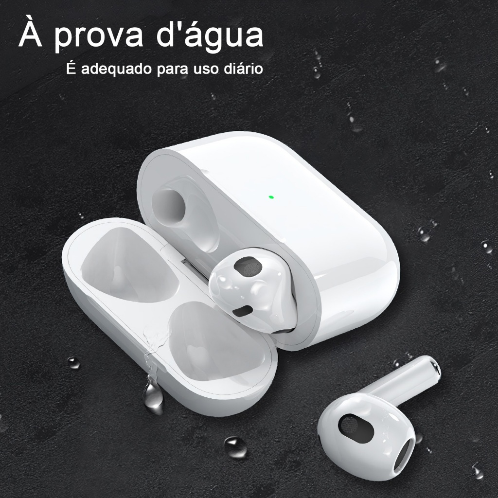 Fone De Ouvido Bluetooth 5.4 Sem Fio Wireless In-ear Com Microfone 30 mah 5 Hora