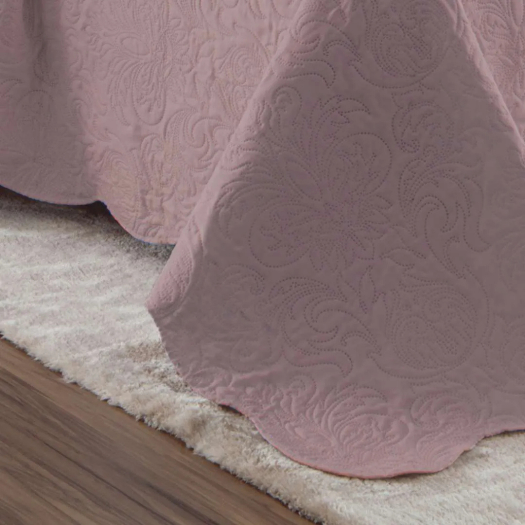 Kit Cobre leito Dupla face com porta-travesseiro- 3 peças - Casa, Queen e King