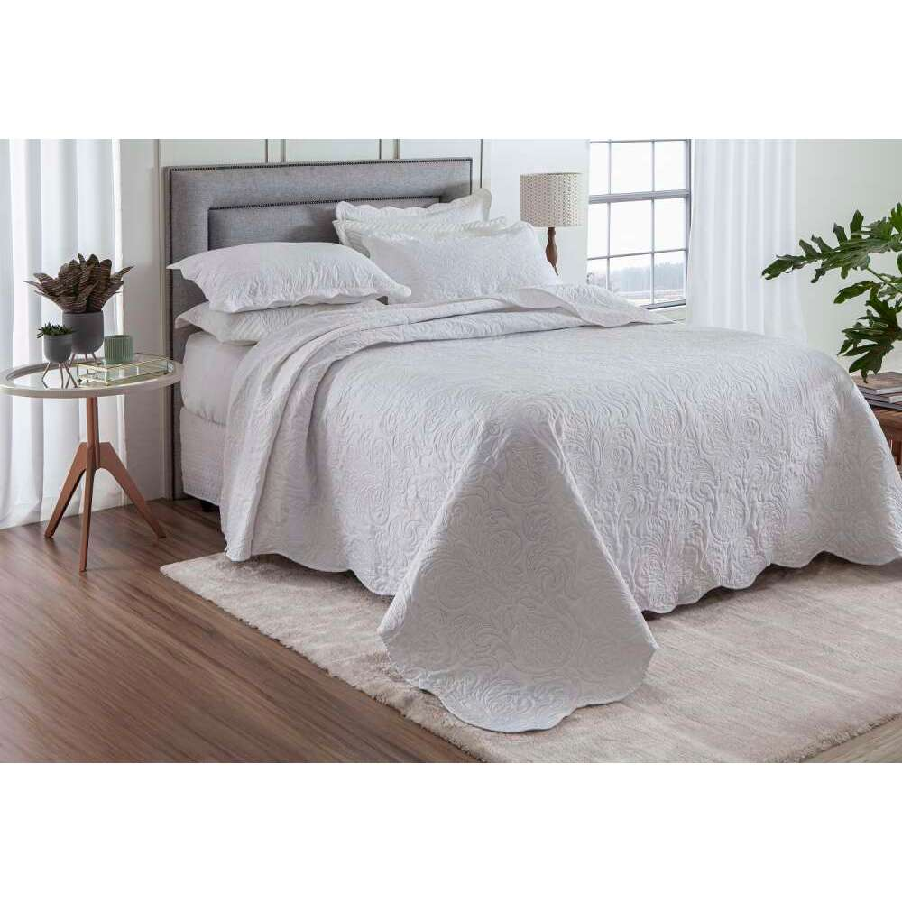 Kit Cobre leito Dupla face Classic com porta-travesseiro - 3 peças - Versões Casal, Queen e King