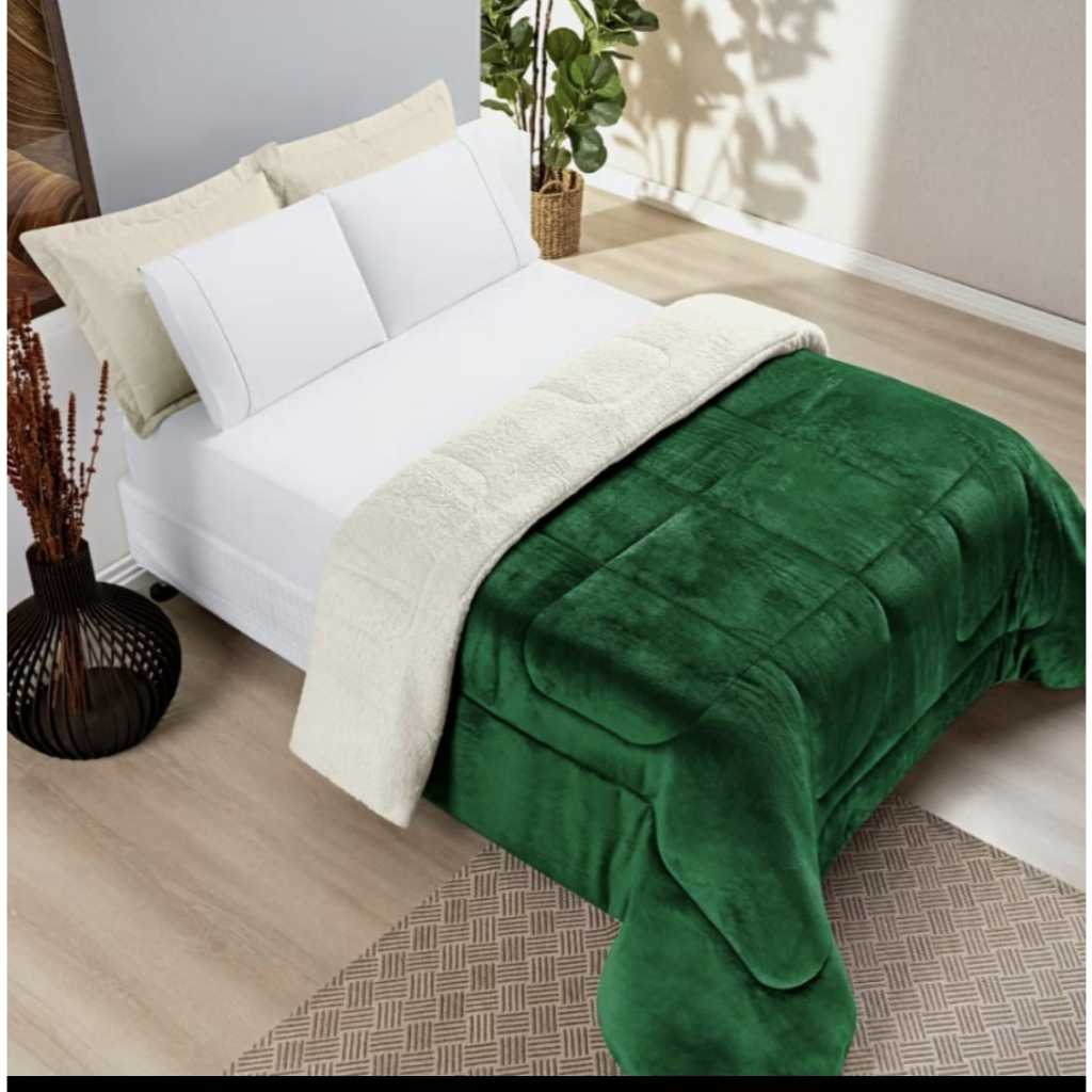 Cobertor Quentinho Dupla Face Neveno  Everest - Solteiro, Queen e King